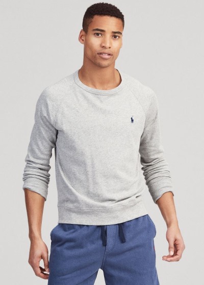 Polo Ralph Lauren Cotton Spa Terry Sweatshirt Herre Danmark (BZFKC7640)